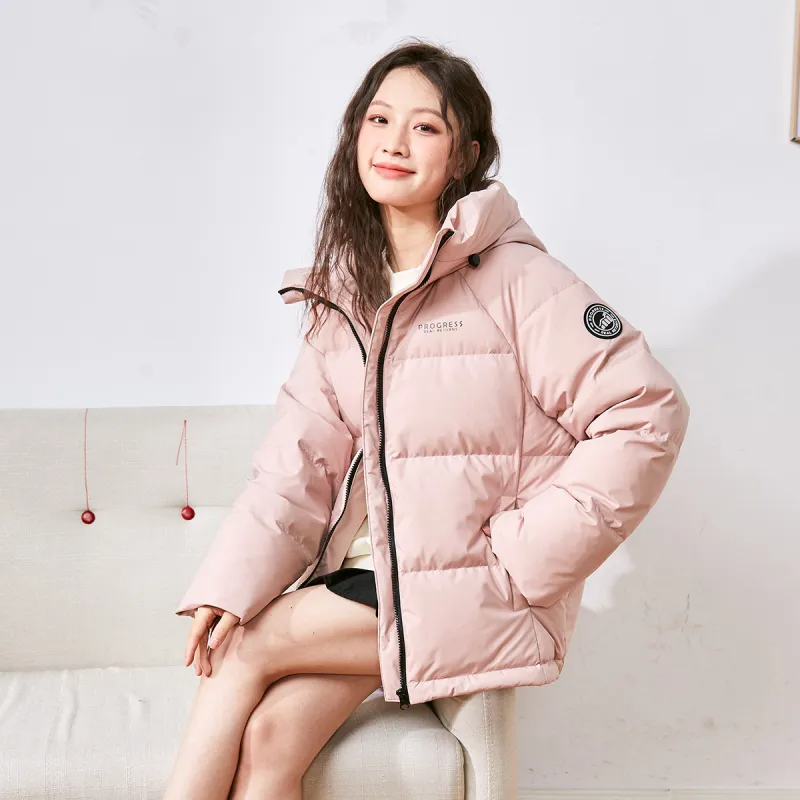 Tonlion Down Jackets Women's Haze Pink-3