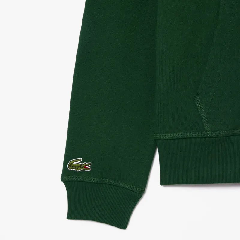 LACOSTE Slogan print Cotton Hoodie-5