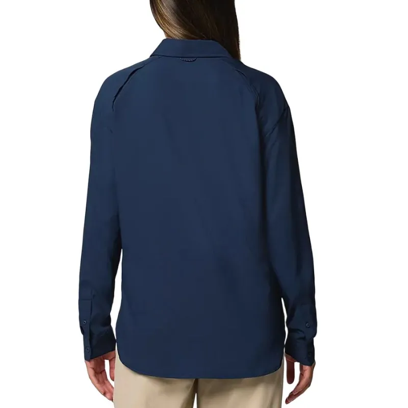 Columbia Silver Ridge Shirt Women's Marine Blue-1