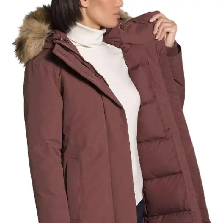 THE NORTH FACE Down Jackets Women's Purple Brown-2