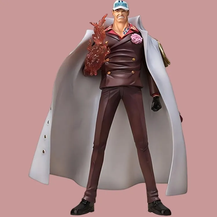 BANDAI Sakaske Red Dog Figuarts Zero One Piece Red Doggy Commander Scale Figures 20cm-1