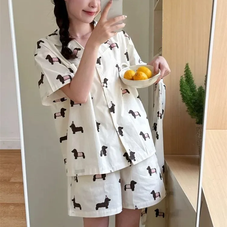 WANANNI Pajama Set Women's White-13