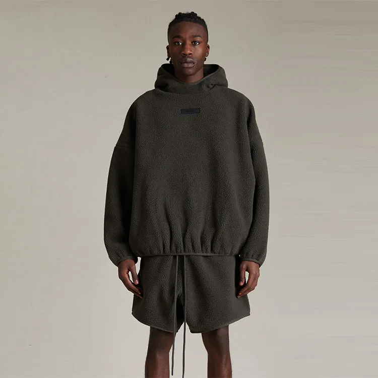 Fear Of God Essentials Polar Fleece Hoodie-1