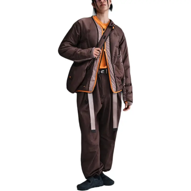 Nike ISPA Adapt Sense Jackets & Coats Unisex Earth Tone/Smokey Mauve Red/Imperial Color-3