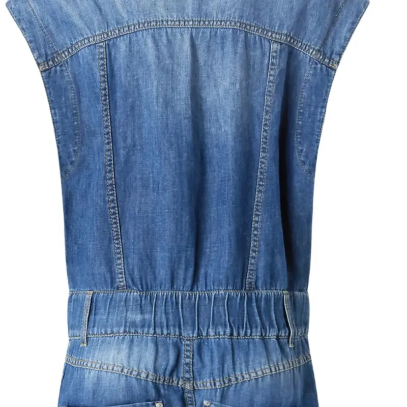 PINKO Denim Jumpsuit-5