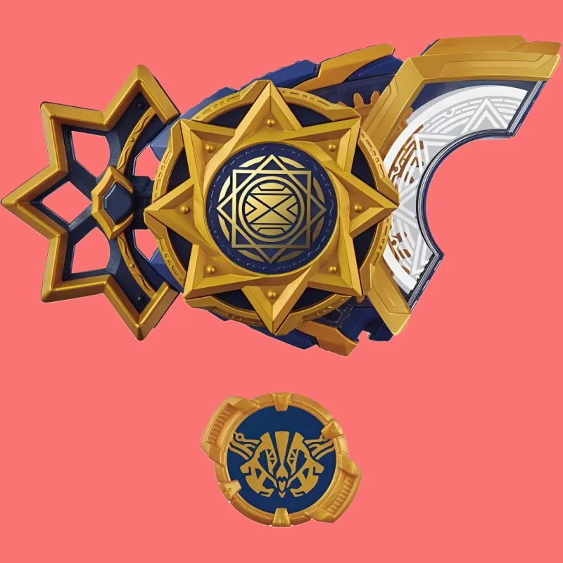 BANDAI Kamen Rider Characters DX Extreme Fox Collection, Fantasy Upgraded Buckle Strap Model Accessories-4