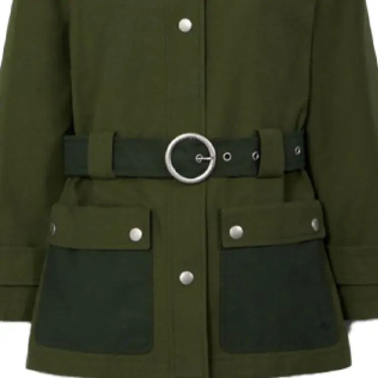 COACH Jackets Women's Army Green-2
