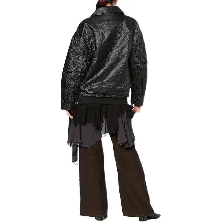 DIESEL Jackets & Coats Women's Black-4