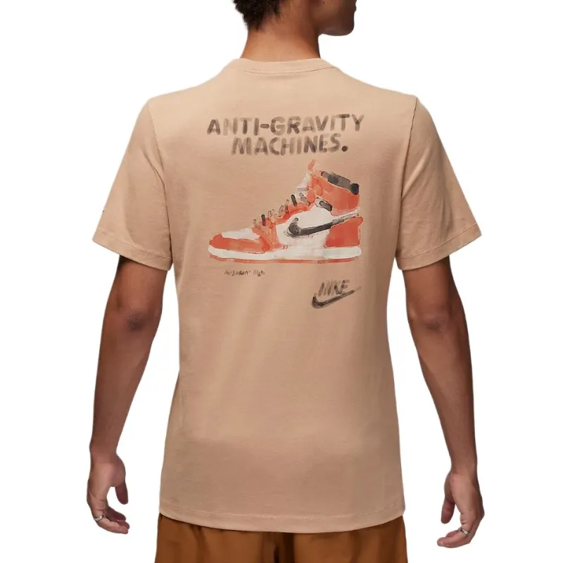 Jordan T-Shirt Men's Earth Yellow-3