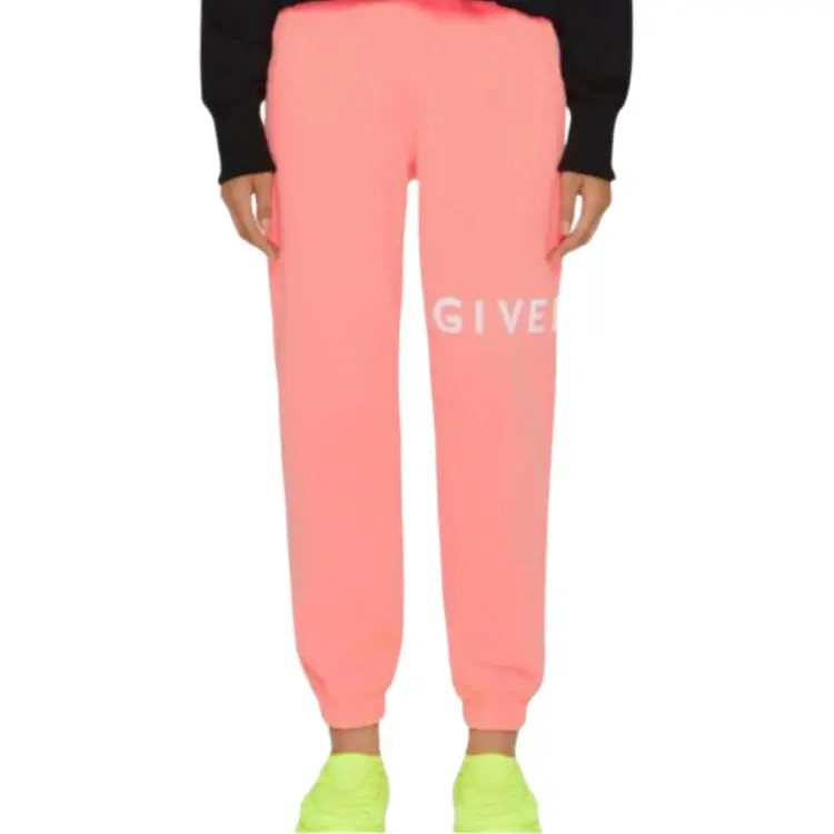 Givenchy SS23 Knitted Sports Pants Women's Pink-3