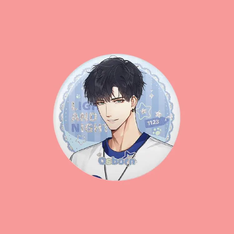The Love Of Light And Night x Line Puppies Xiao Yi Collaboration Badge Badges-2