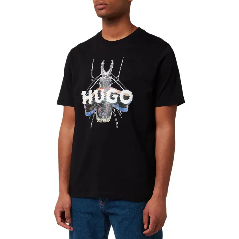 HUGO BOSS SS22 T Shirt Men's Black-2