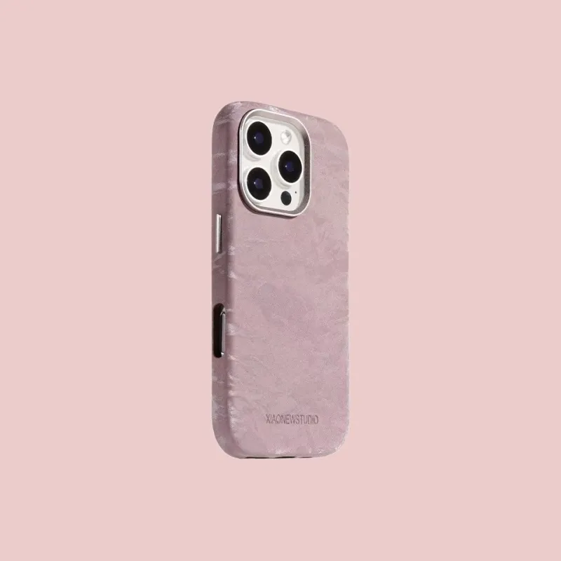 OYXOYRJ PC Material High End Snow Mountains Fleece Unisex Phone Cases Work For Iphone15/14/13 Quiet Luxury-8