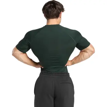 GYMSHARK Element Baselayer T Shirt Men's Victory Green