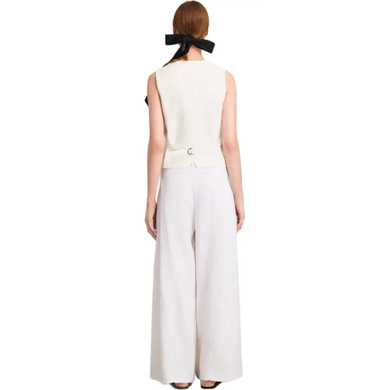 HAVVA Vests Women's White-0