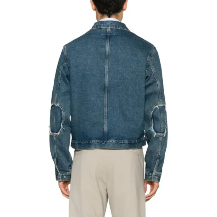 MM6 Maison Margiela Jackets Men Blue-3