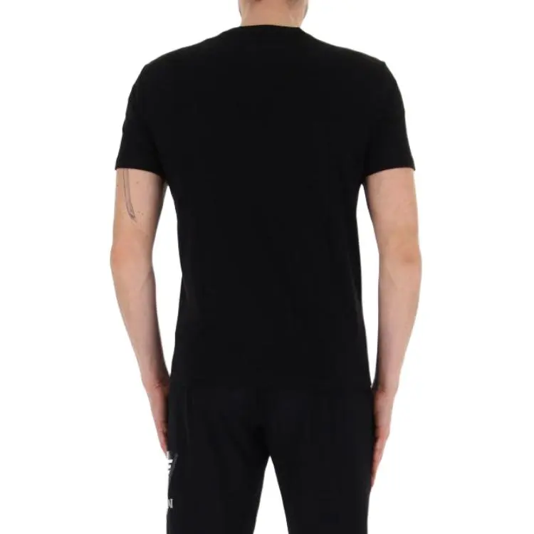 EMPORIO ARMANI Logo Printed Crewneck T Shirt-4