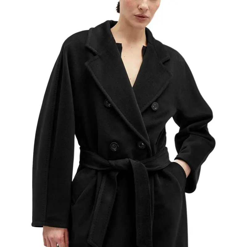 MaxMara Madame Double-Breasted Coat-4