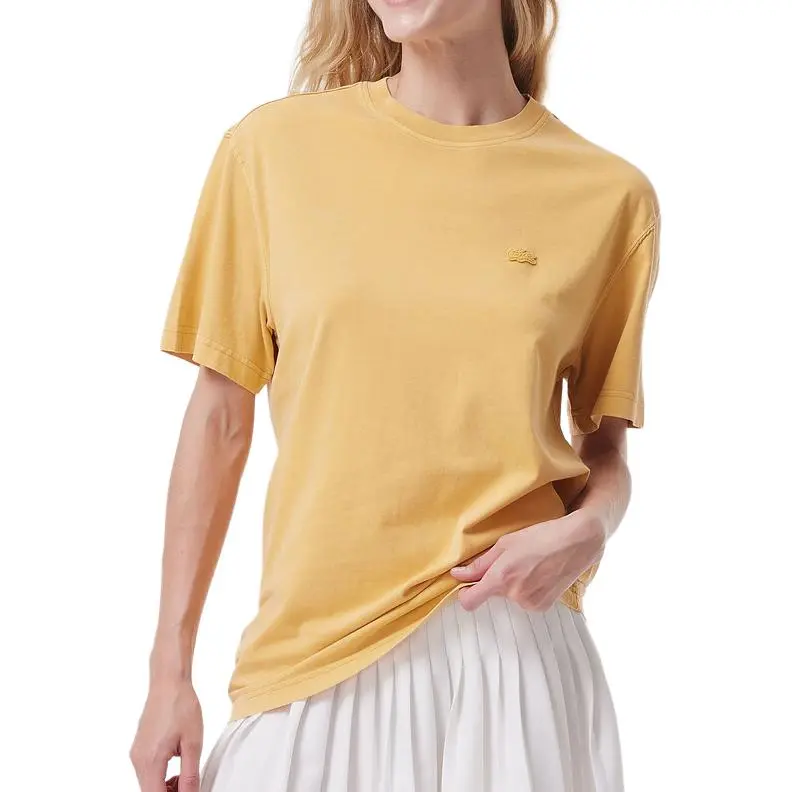 LACOSTE T Shirts Men Yellow-1