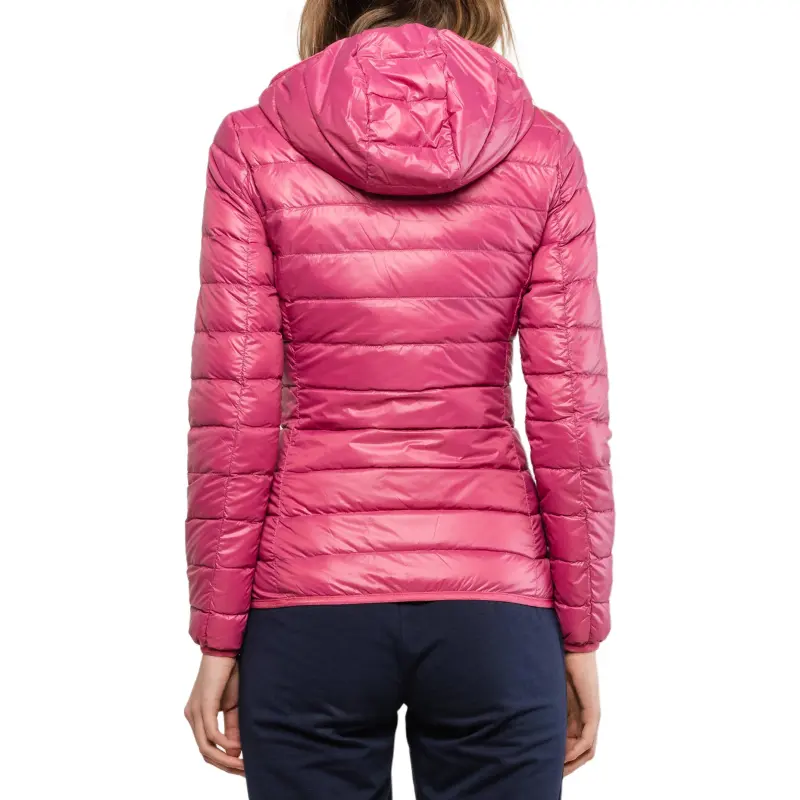 EMPORIO ARMANI EA7 Down Jacket Women's Peach Pink-3