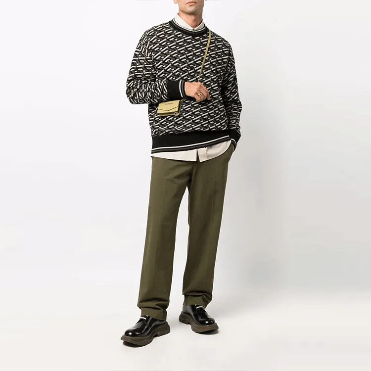 VERSACE Sweaters Men Green-1