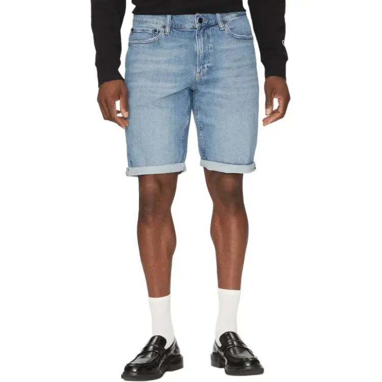 CALVIN KLEIN Denim Shorts Men's Blue-2