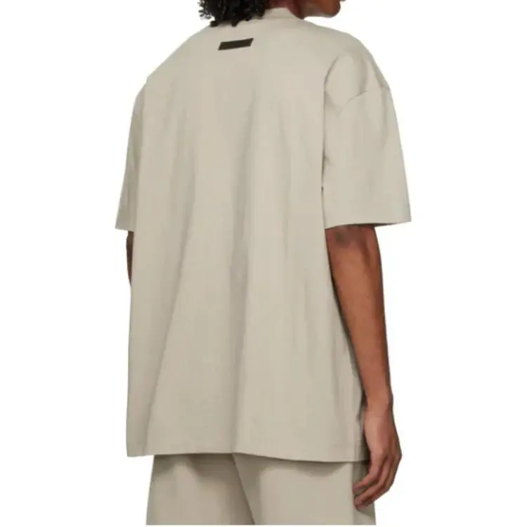 Fear Of God Essentials T shirt Smoke-4