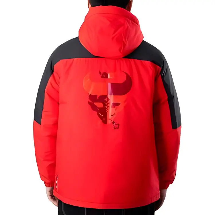 Adidas Puffer Jacket Winter Men's Red-3