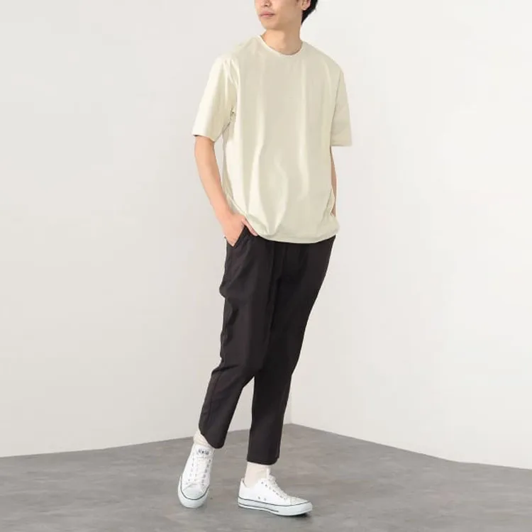 Beams T Shirts Men Smoky Yellow-1
