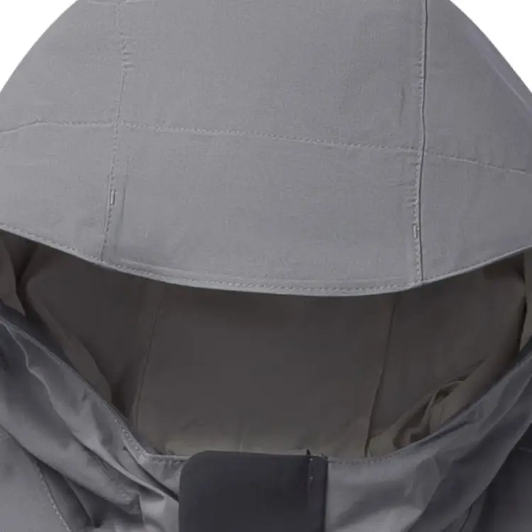 Columbia Hiking Water Resistant Windproof Breathable Warm Windbreaker Jacket Men's Gray White-4