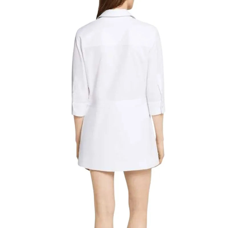 GUCCI SS25 Long Sleeved Dress Women's White-2