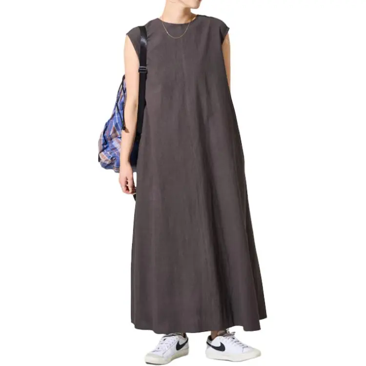 FREAK'S STORE Sleeveless Dress Women's Charcoal Gray-2