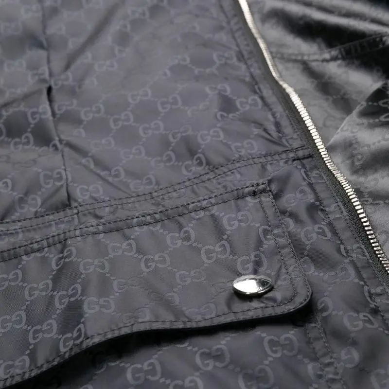GUCCI Gg Jacquard Parka Coat-5