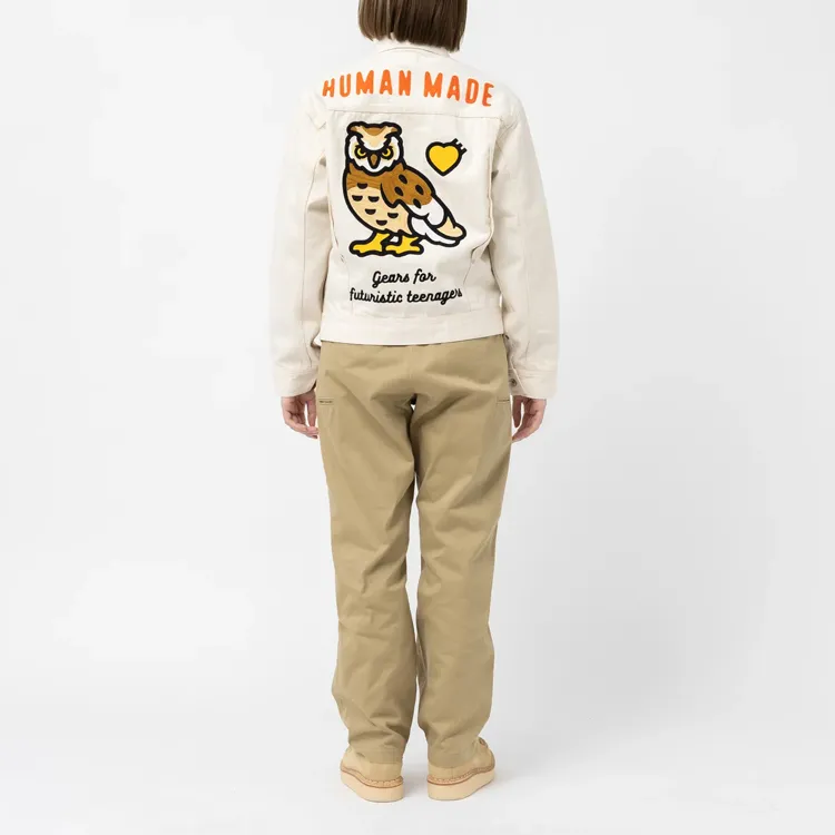 HUMAN MADE Natural Denim Work Jacket-5