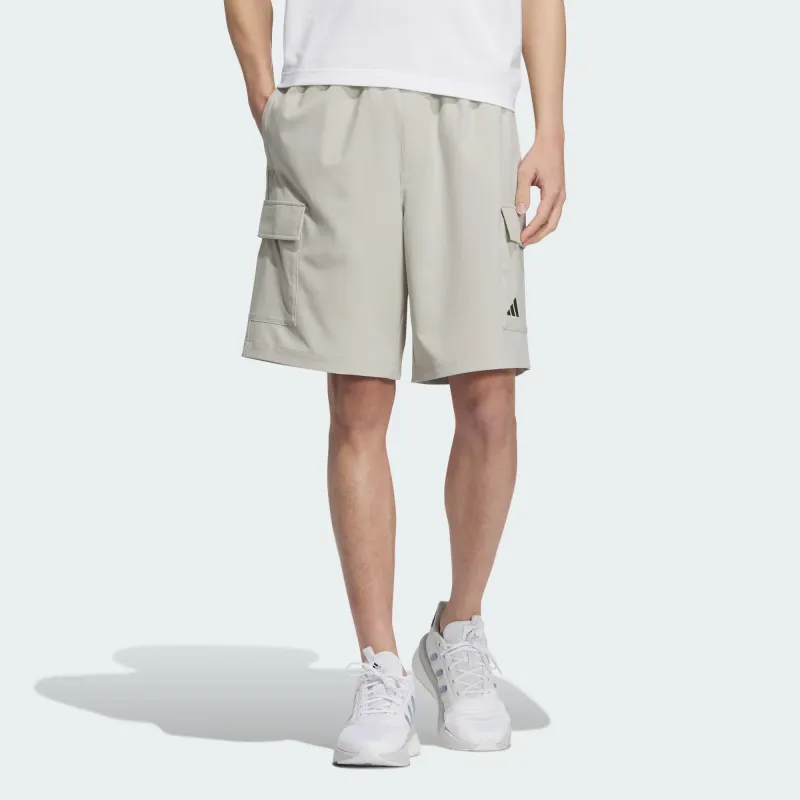 Adidas Climacool Casual Shorts Men's Light Sesame Gray-1
