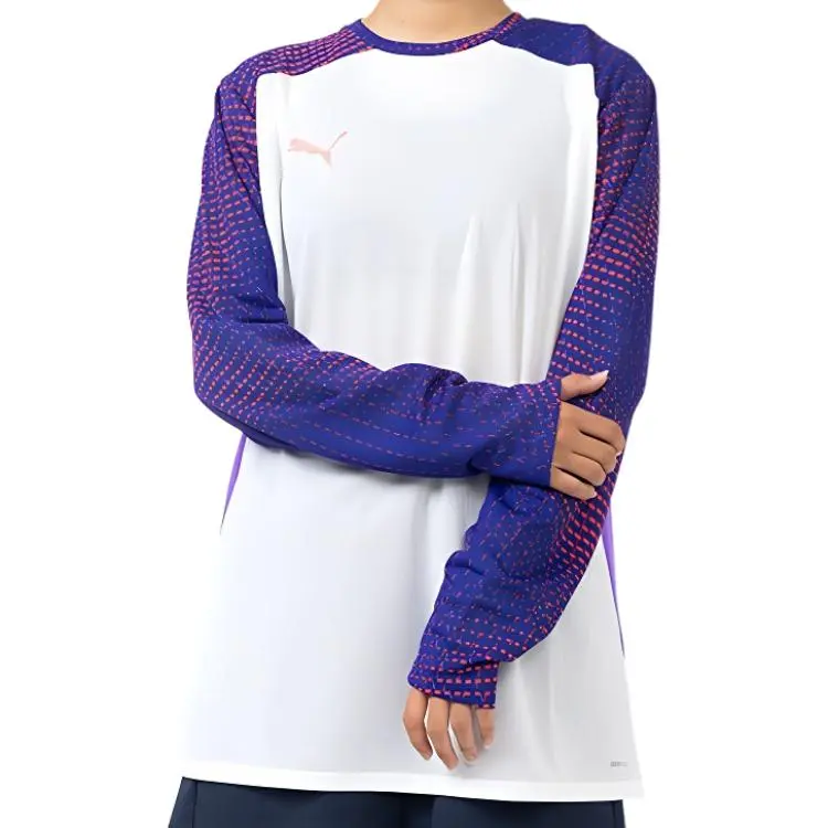 PUMA DRYCELLIndividual SS25 Soccer Jersey Men's White Purple-2