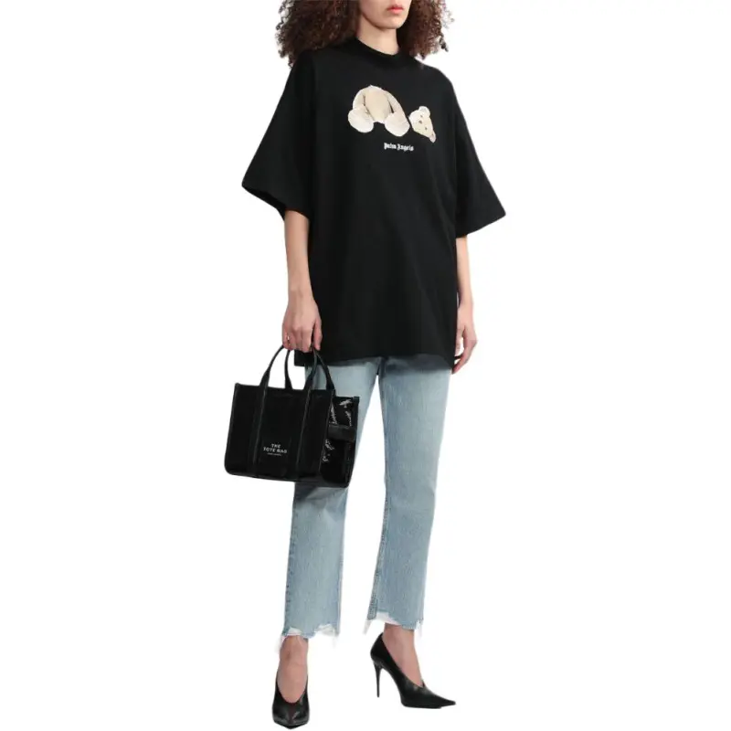 PALM ANGELS T Shirts Women's Black-4