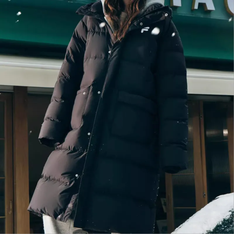 FILA FUSION FOB Series Down Jacket Unisex Black-5