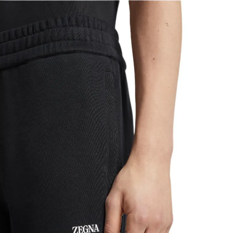 Ermenegildo Zegna Logo Printed Elasticated Waist Joggers-7