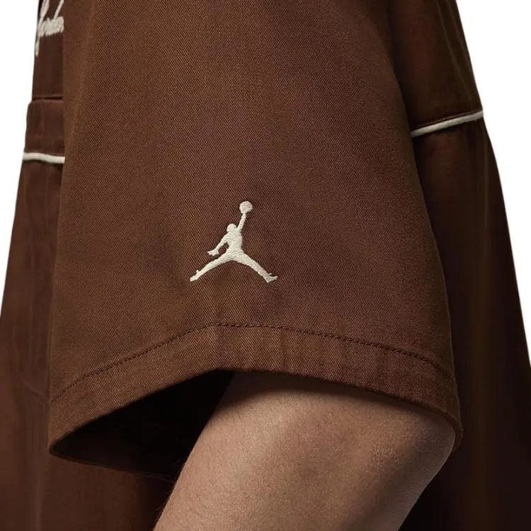 Jordan Apparel Shirts Men Brown-2