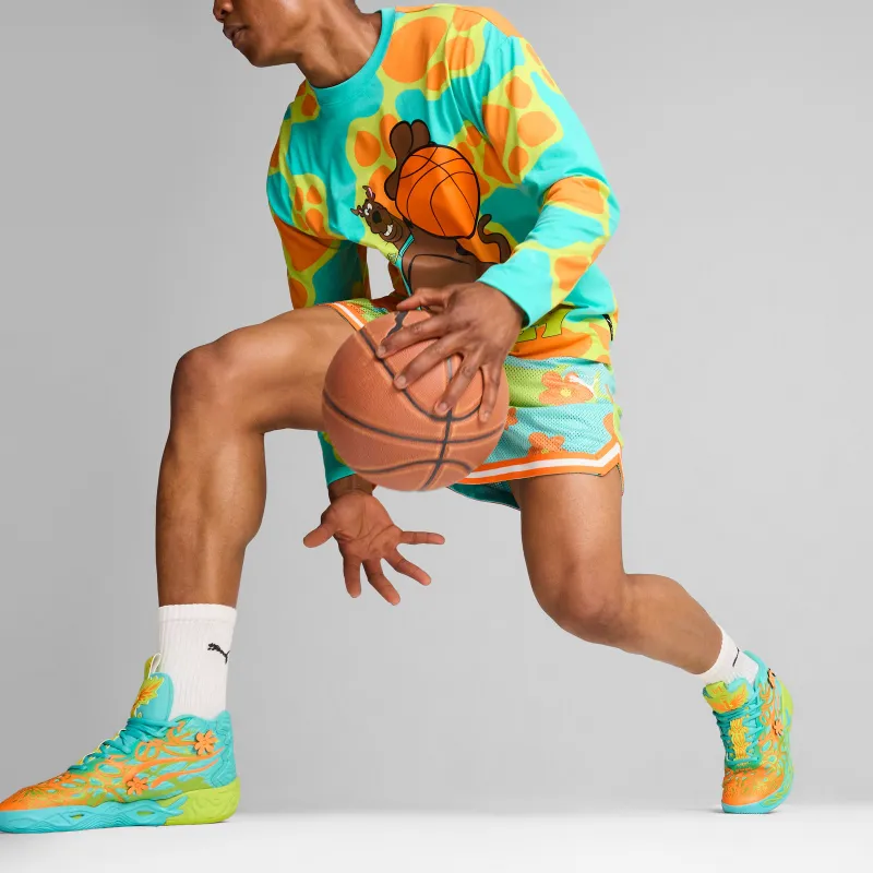 PUMA Camiseta De Manga Larga Para Hombre PUMA Hoops X Scooby Doo-3