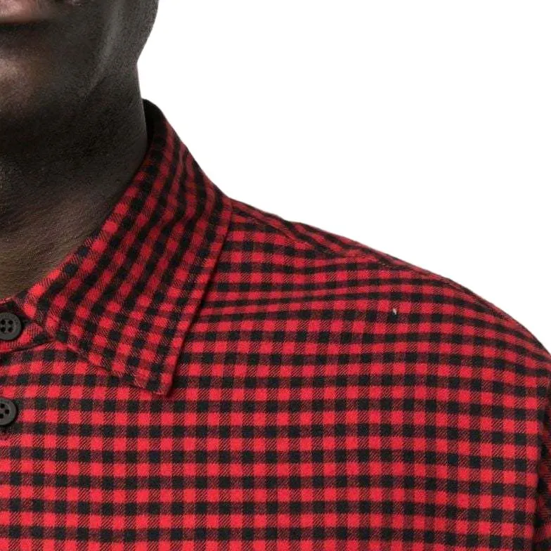 Balenciaga Shirts Men Red-5