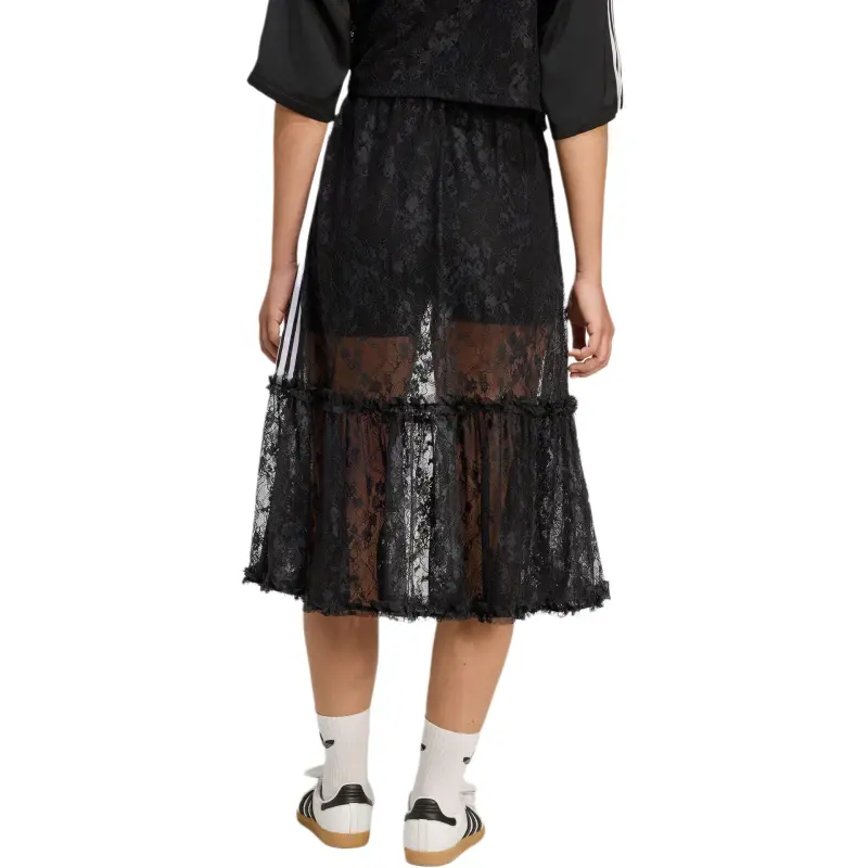 Adidas Originals Casual Long Skirt Women's Black-2