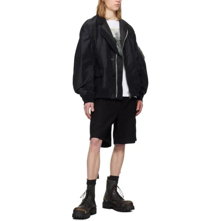 Sacai Zipped Bomber Jacket-2