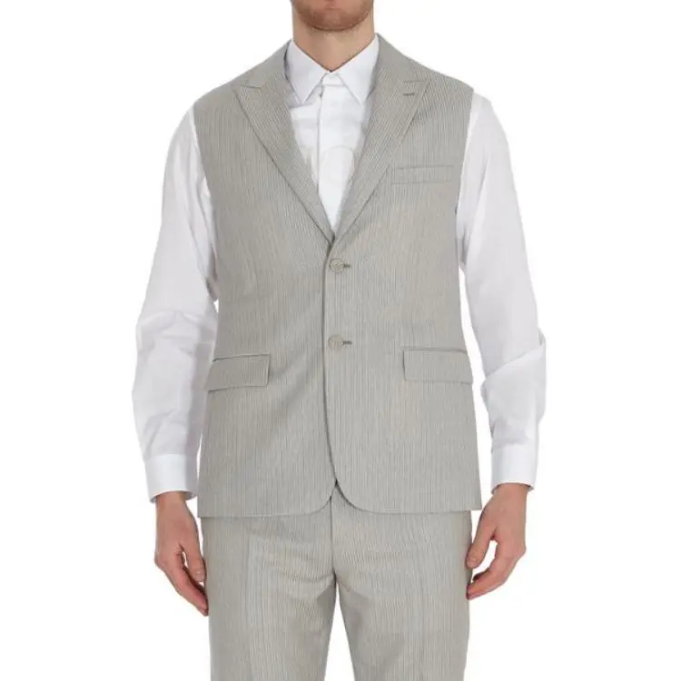 DIOR Homme Striped Sleeveless Jacket-2