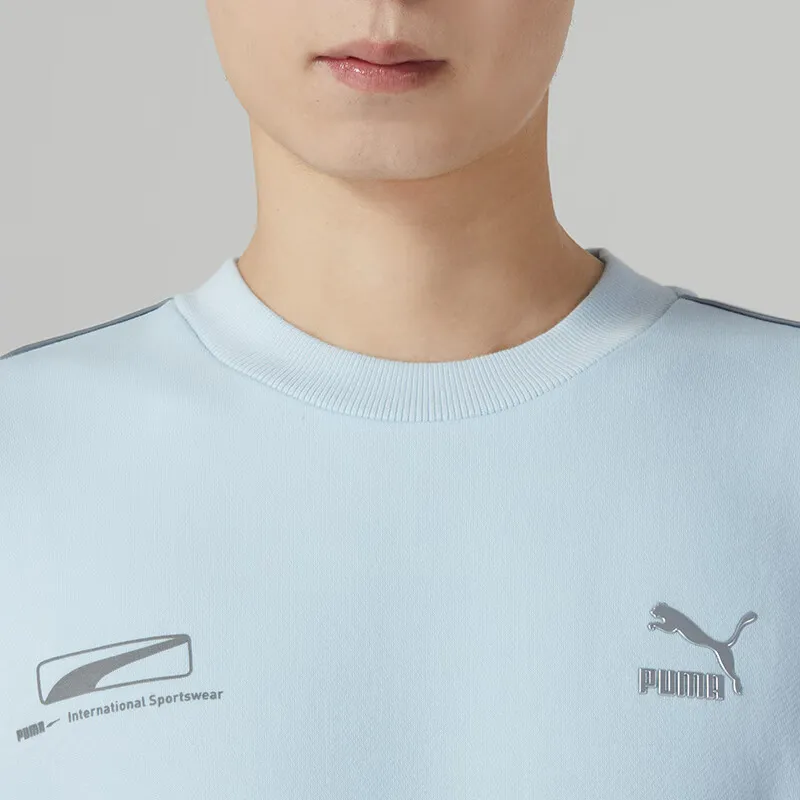 PUMA Sweatshirts Men Blue-5