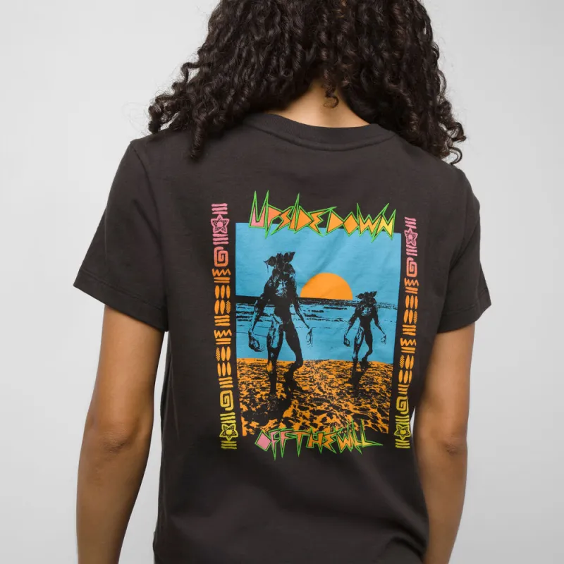 Vans SURF'S UPSIDE T Shirt Women's Black-3