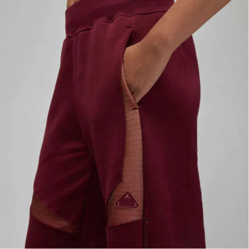 Jordan Knitted Sweatpants Women's Cherry Red-2