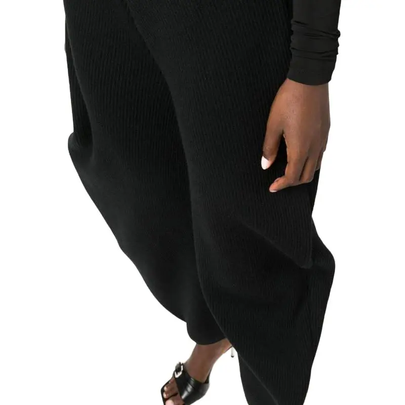 Alaia Wide leg Wool blend Trousers-4