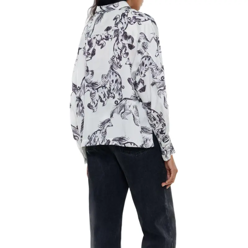 Bimba Y Lola Greyhound print Shirt-2